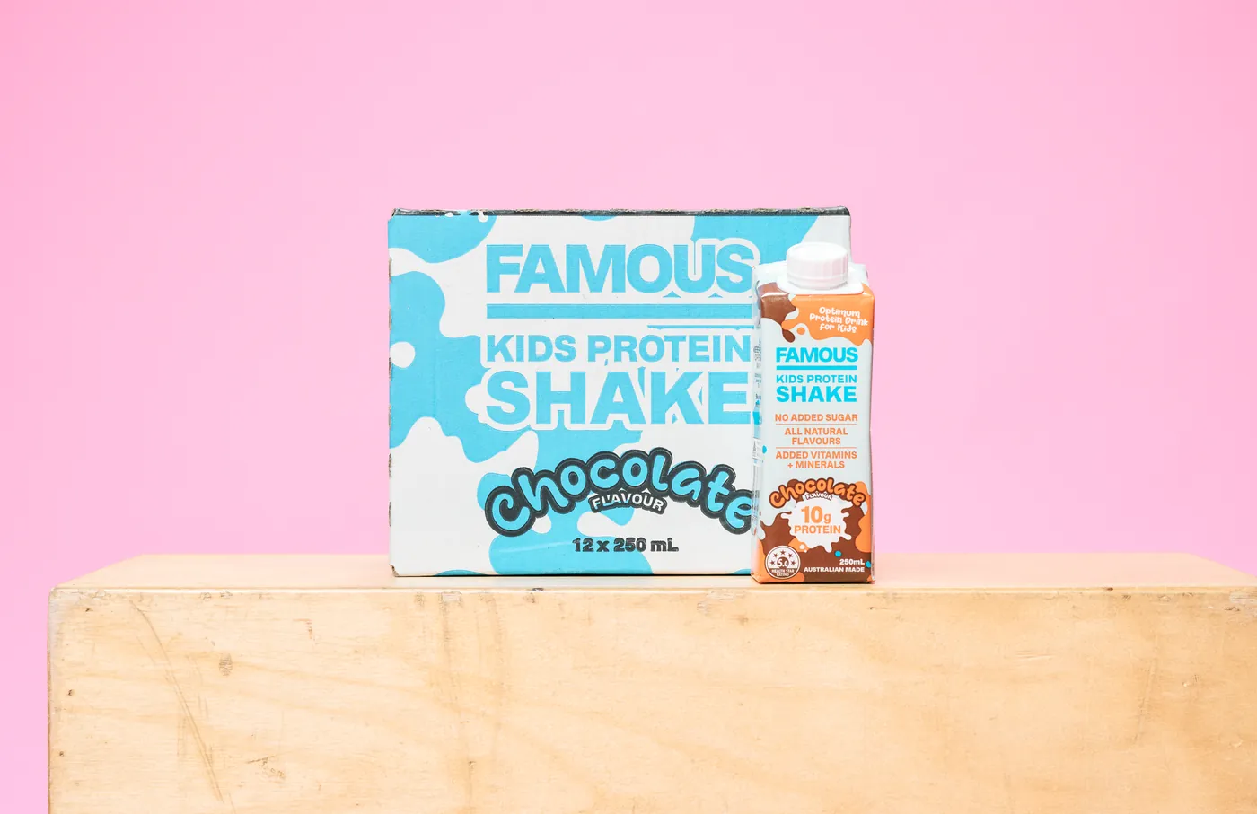 Famous Nutrition — Kids Protein still 7